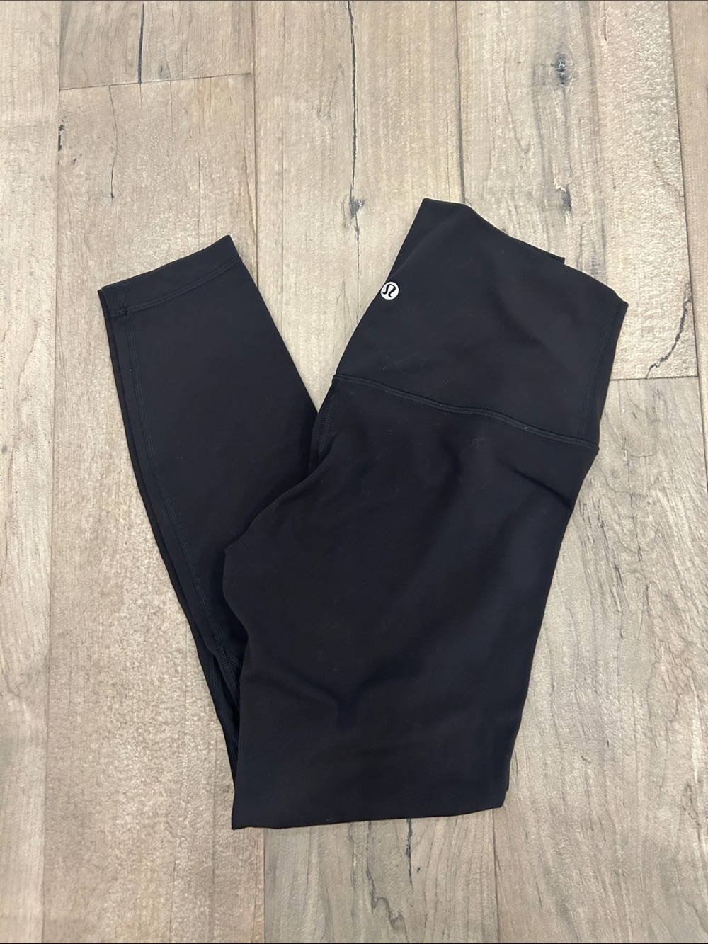 Black align lululemon leggings